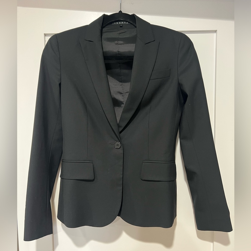 Theory Gabe B Tailor Blazer Size 00